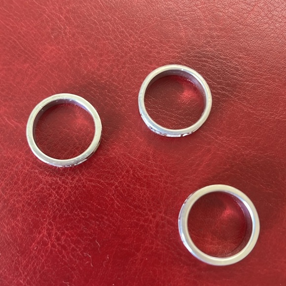 TIFFANY & CO. Atlas 1995 Roman Number  Sterling Silver 925 Ring  sz:5.5 - Picture 12 of 13